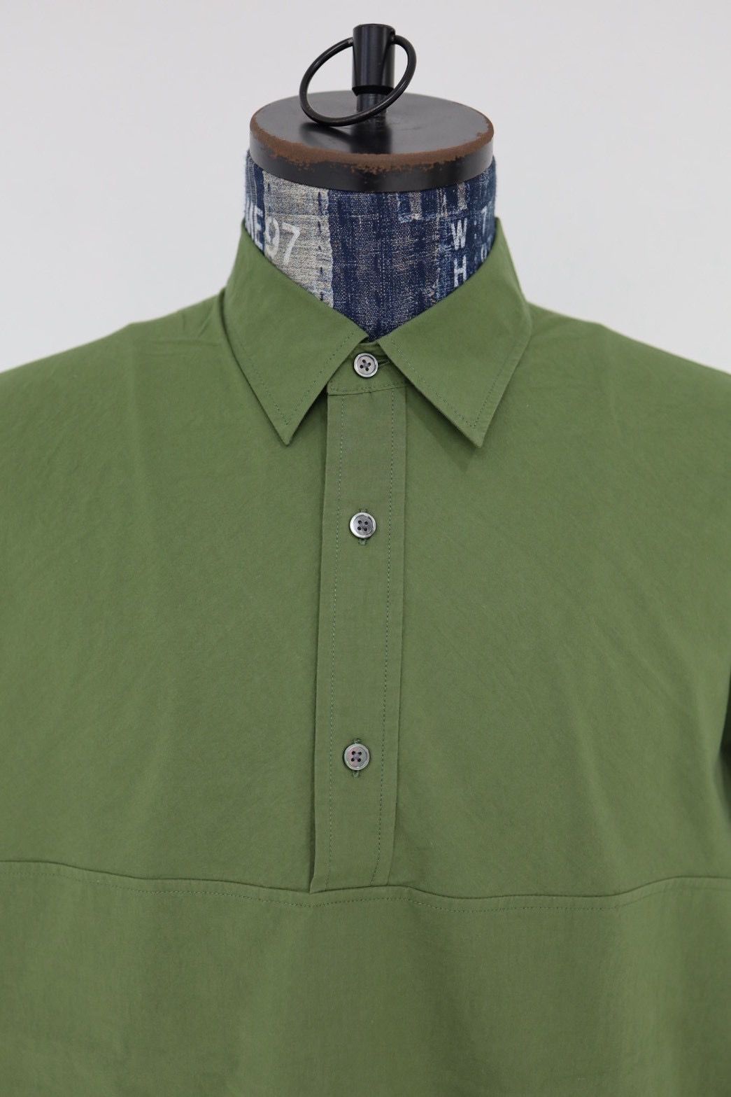 フレッシュサービス CRISP COTTON ANORAK S/S SHIRT(FSC261-50248)KHAKI☆3月14日(土)発売！