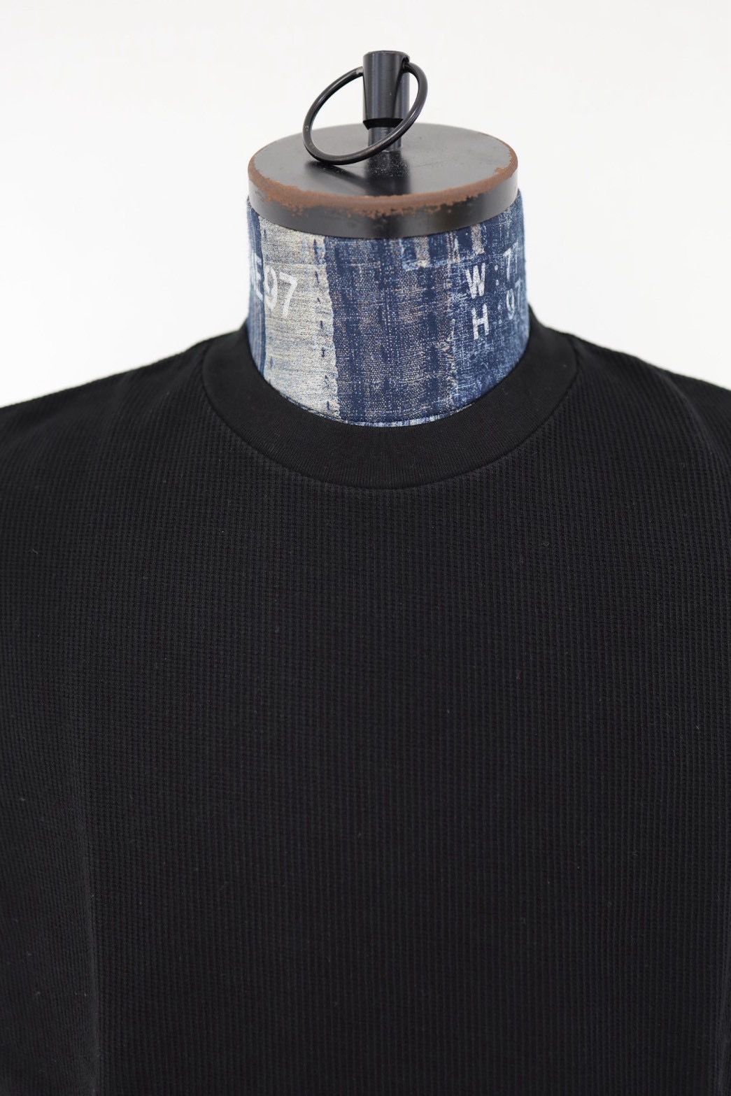 blurhms ROOTSTOCK ブラームスルーツストック 26SS Rough&Smooth Thermal Sleeveless(bROOTS26S15)Black☆3月27日(金)新作発売！