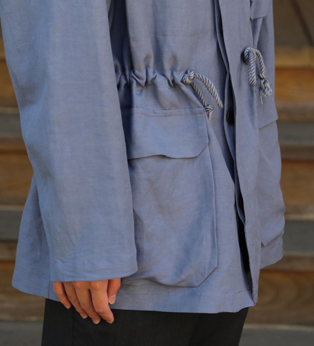 YOKE LOOSE SAFARI JACKET(YK21SS0202J) style. 2021.04.26.