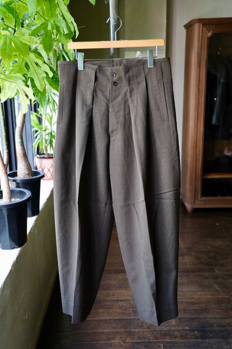 イズネス25AW PHOENIXX TRUSERS(25AW_16_1004AWPT02)BROWN☆8月23日(土)発売！