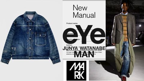eYe JUNYA WATANABE MAN × New Manualコラボレーションデニム☆10月18日(金)発売！！※写真サイズ記載しました