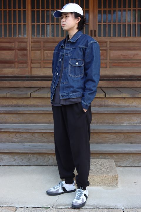 Graphpaper LOOPWHEELER for Graphpaper Sweat Pants(GU213-70177B) style. 2021.09.27.