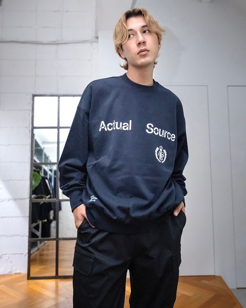Freshservice AS×FS LIGHT OZ CREW NECK SWEAT "COLLEGE" スタイル8月31日新作発売！