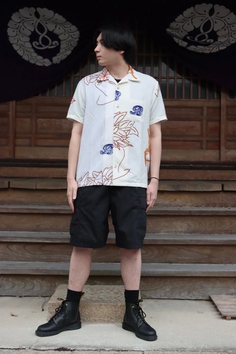 KHOKI B shirt(22SS-B-04) style. 2022.03.21.