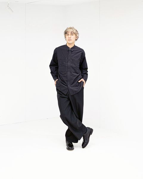 コムデギャルソンオム 綿タイプライタージップアップシャツ 2月6日(金)新作発売！