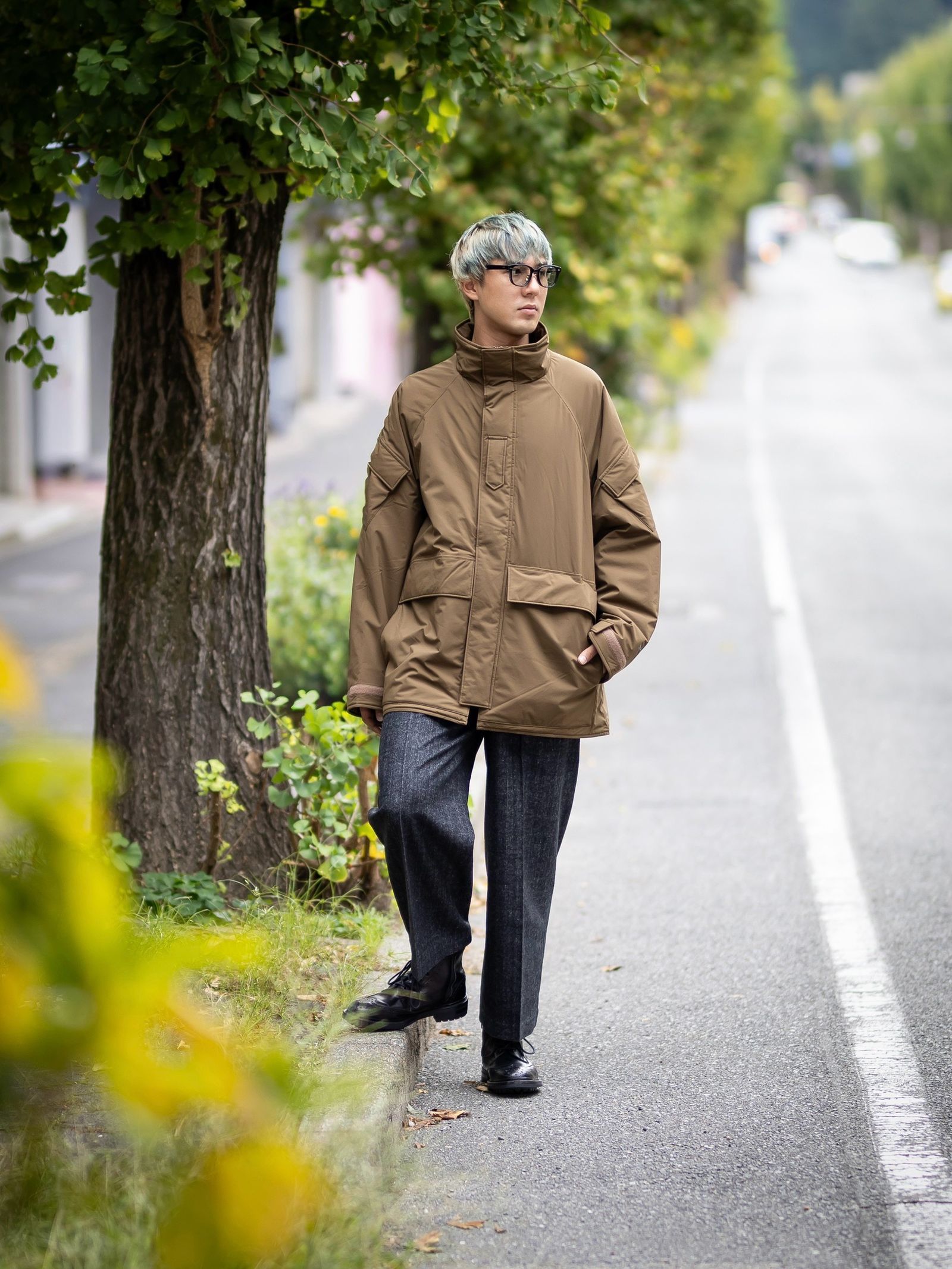 Graphpaper PERTEX® SHIELD Insulated Military Parka MARK STYLE
