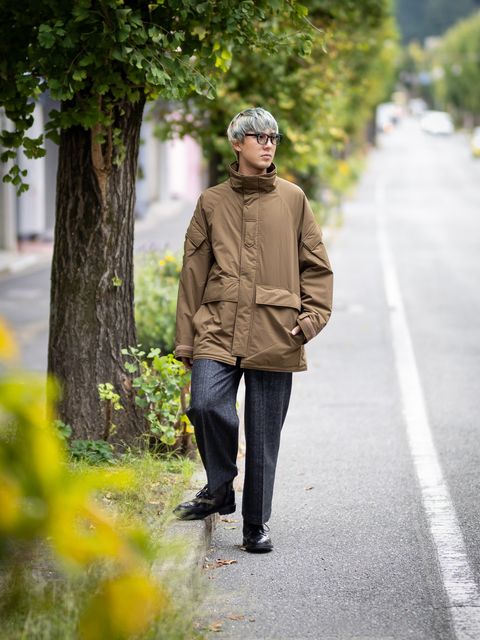 Graphpaper PERTEX® SHIELD Insulated Military Parka MARK STYLE