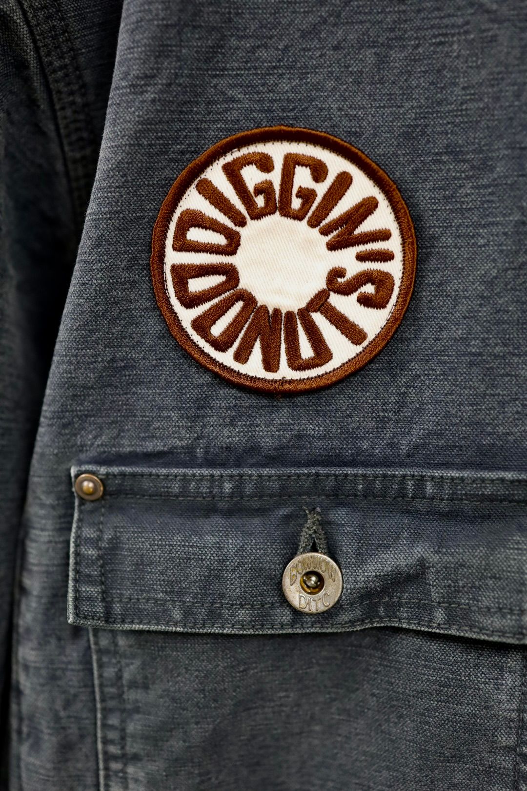 BOW WOW 25FWバウワウ  DIGGIN' DONUTS DUCK COVERALL AGED(BWRC252-DDDC) AGED NAVY