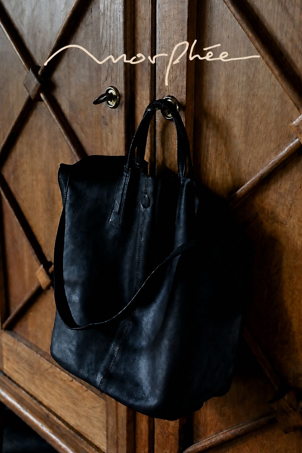Morphee / モルフェ ショルダーバッグ 2WAY ONE SHOULDER(Mサイズ)(MOM-BLK)BLACK☆新作発売！