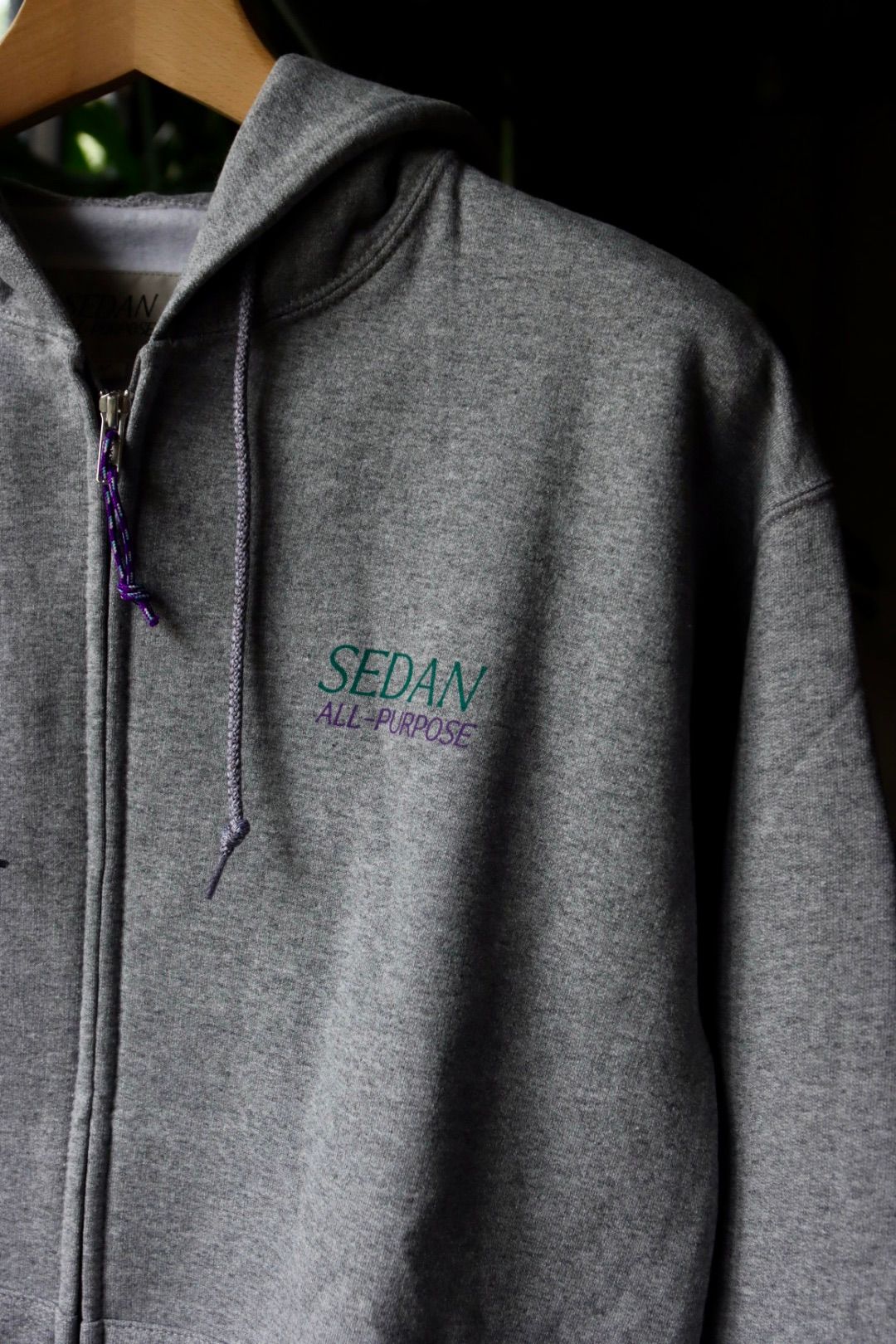 セダンオールパーパスFW23 OG Logo Full Zip Hoodie(SD23F-CT05)Oxford☆9月9日(土)発売！