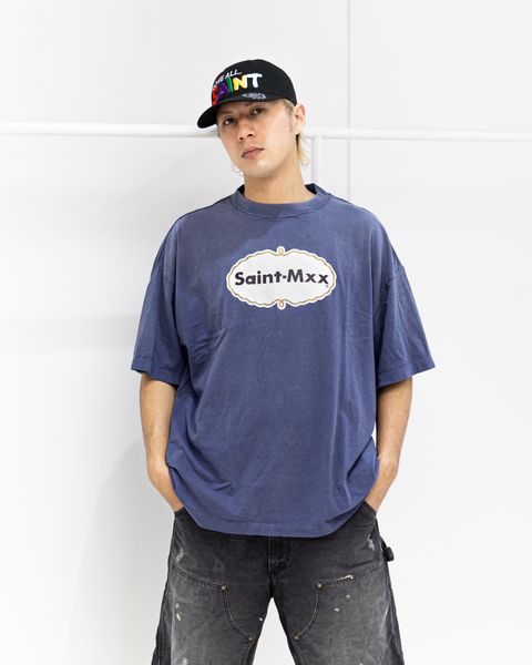セントマイケル 26SS SAINT MXX_SS T-SHIRT(SM-MK8-0000-021)NAVY☆4月29日(水)新作発売！