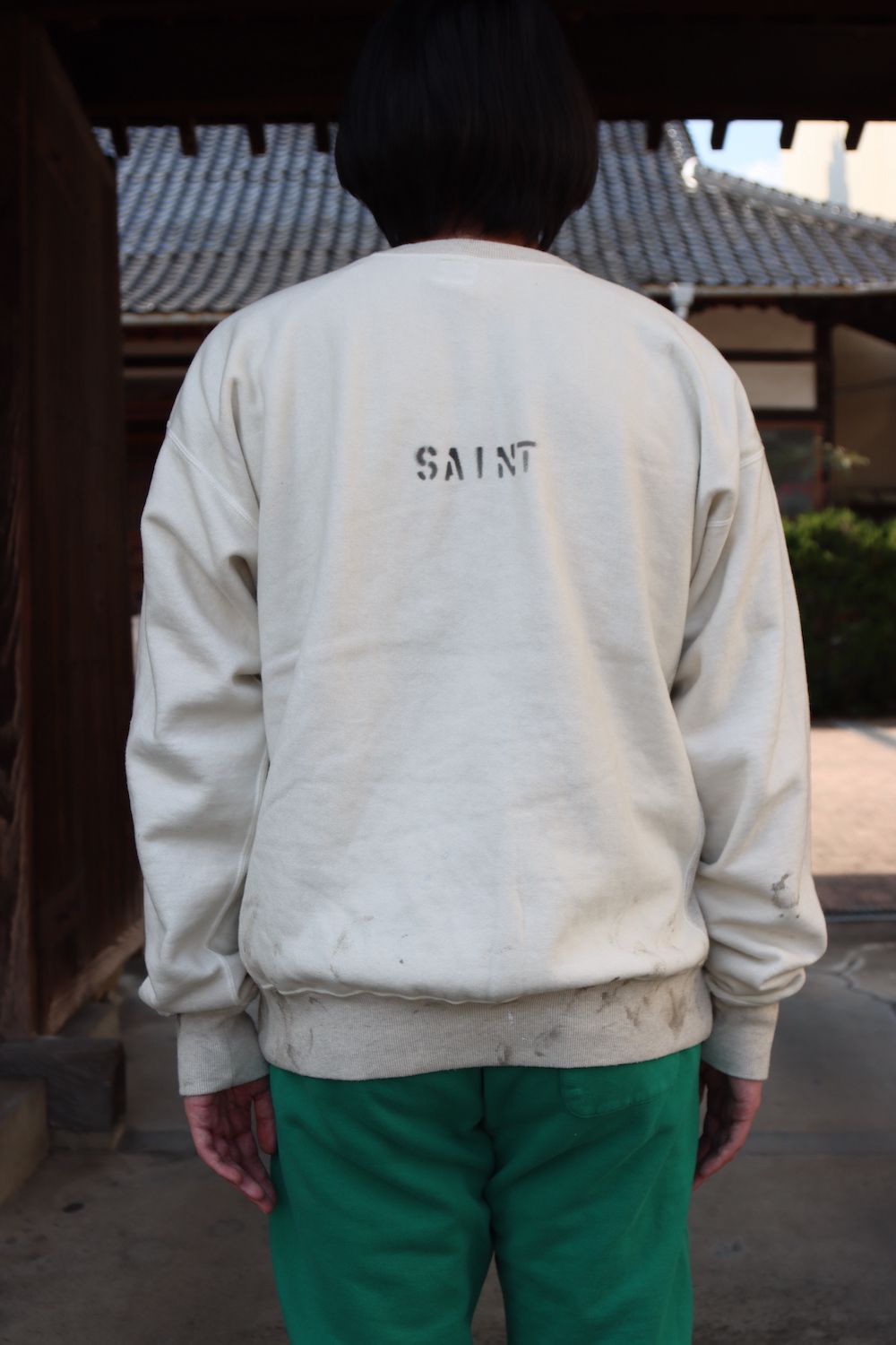©SAINT M×××××× SWEAT SHIRT COLLEGE style.2022.2.25 ※2月26日(土)発売
