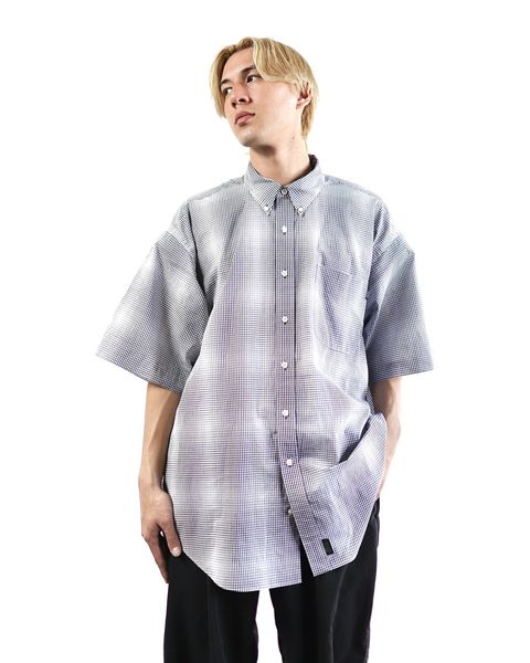 SEDAN ALL-PURPOSE SS24より新作Detachable Shadow Plaid BD Shirt style 2024.3.22
