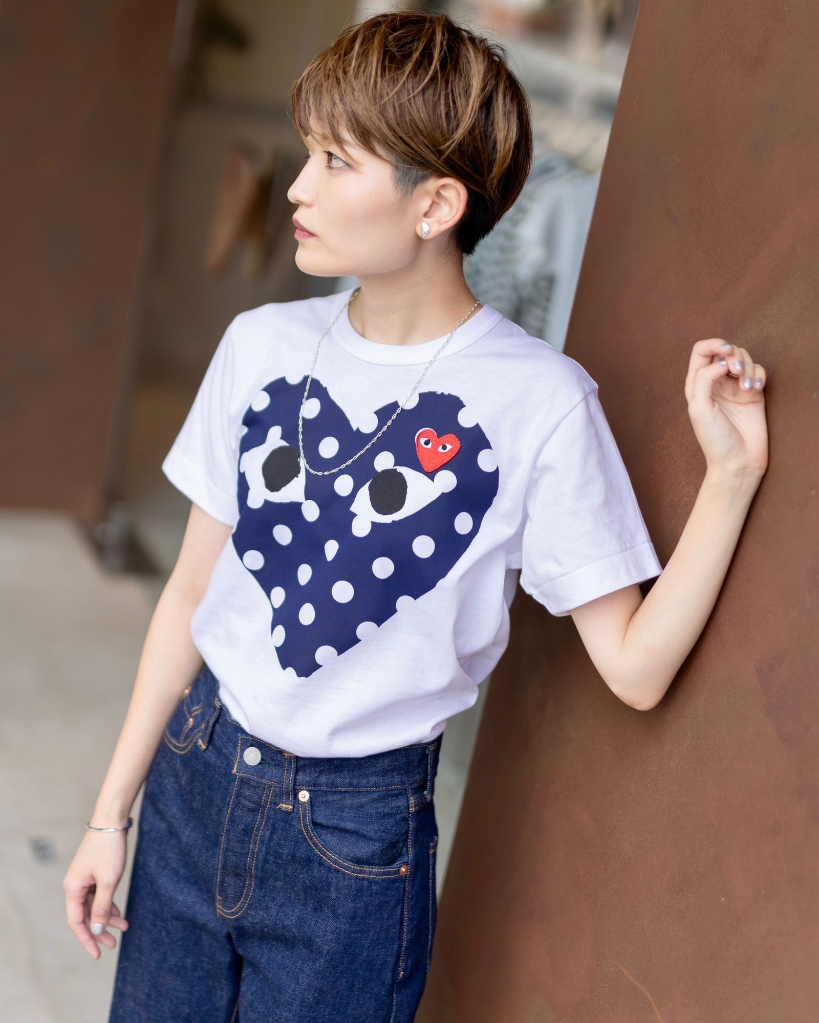 PLAY COMME des GARCONS - PLAYプレイコムデギャルソン ポルカ