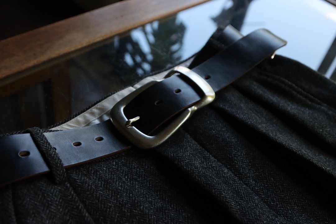 Hender Scheme - エンダースキーマ ベルト Settler's belt 40mm qn-rc