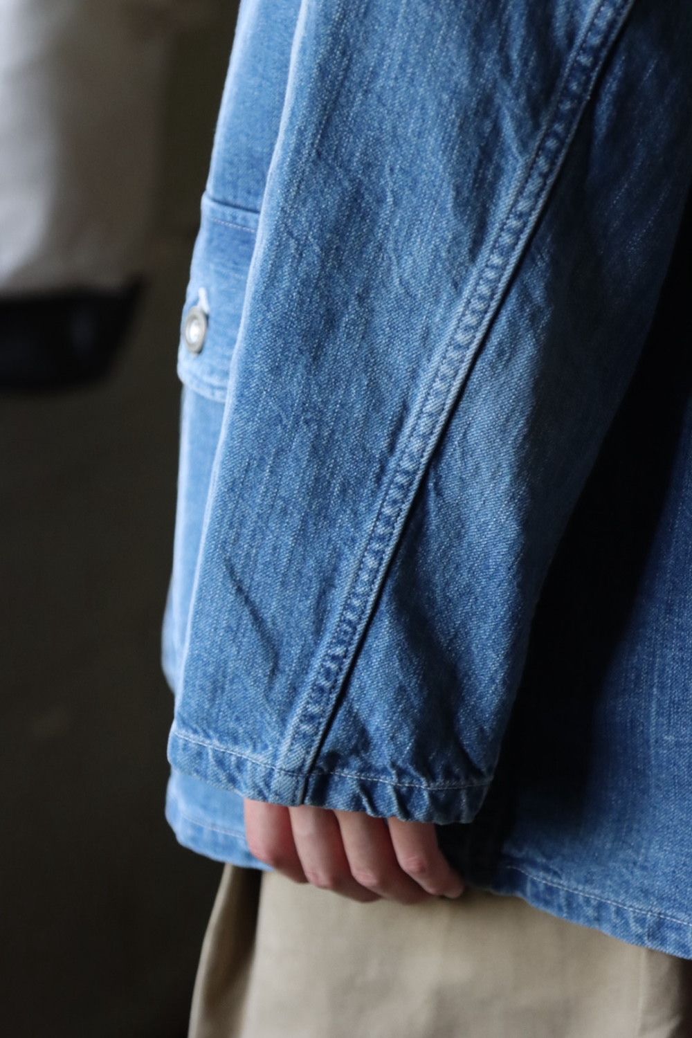 CIOTA インディゴ スビンコットン 11.5oz デニム カバーオール