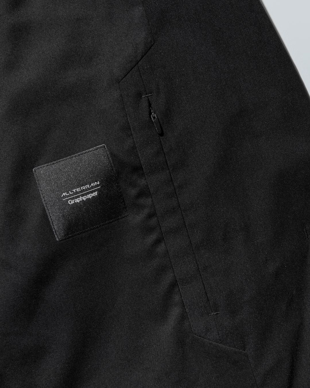 グラフペーパー DESCENTE for Graphpaper Single Breasted Jacket(DU263-20001)BLACK ☆10月24日(土)発売！