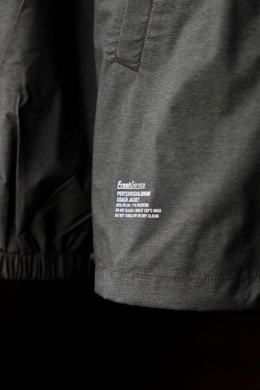 フレッシュサービス PERTEX® EQUILIBRIUM COACH JACKET(FSC253-30113) KHAKI★9月20日(土)発売！