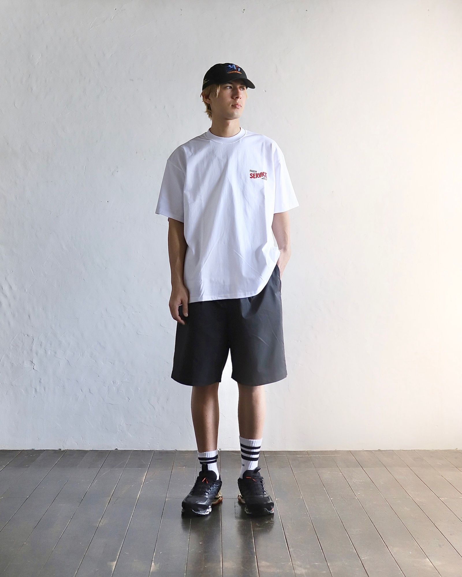 FreshService 24SS CORPORATE PRINTED S/S TEE "All Day All Night" style 2024.3.8