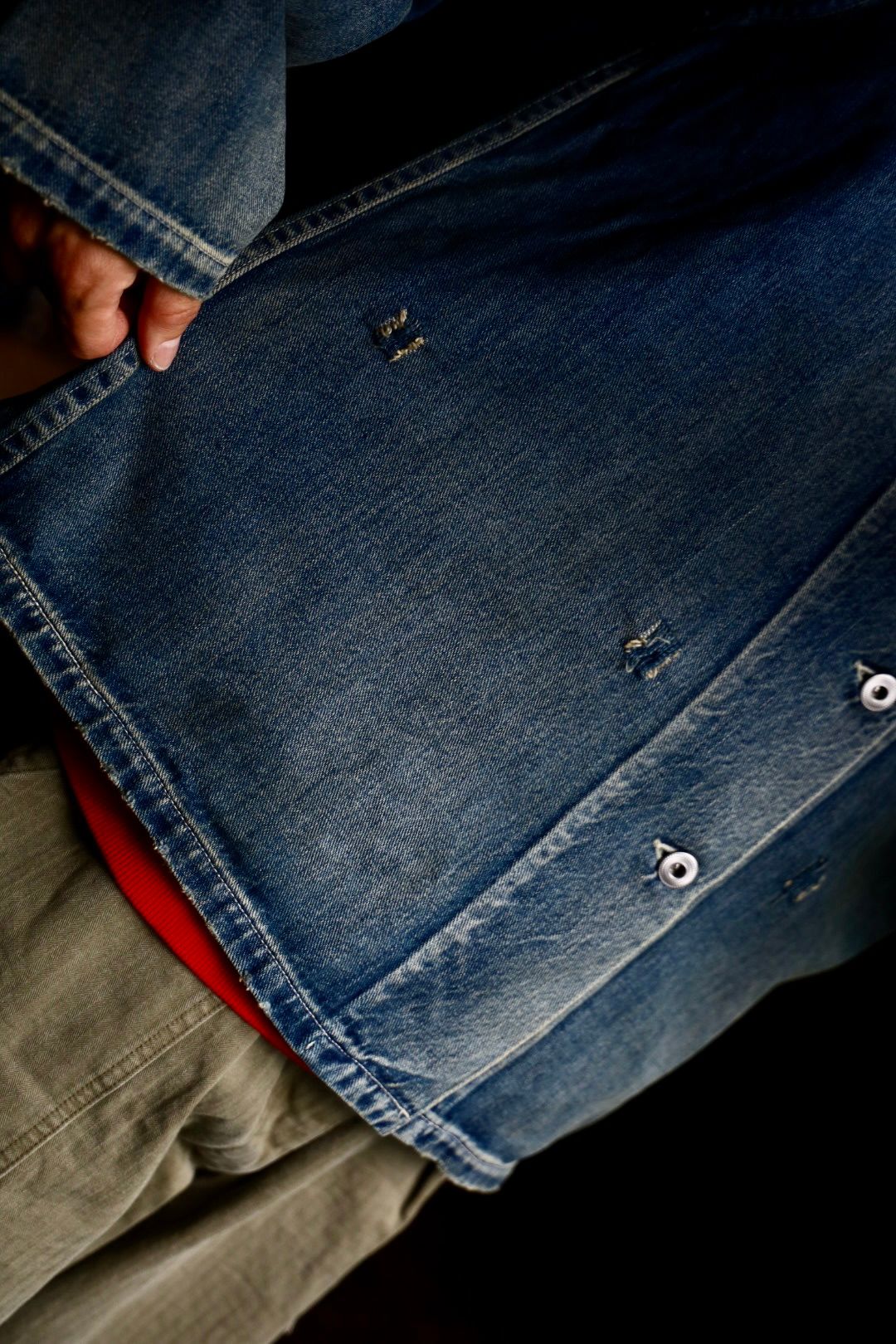 アプレッセ US Army Vintage Denim Coverall(24AAP-01-37K)INDIGO