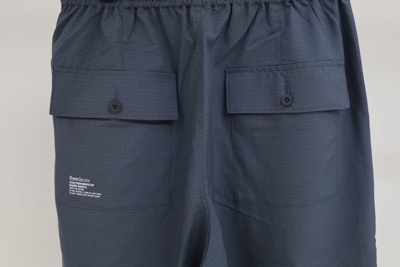 フレッシュサービス 26SS COOLFIBER® RIPSTOP BAKER SHORTS(FSC262-40011)GRAY