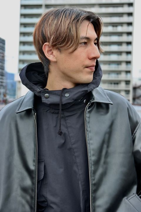 SEDAN ALL-PURPOSE セダンオールパーパス 23AW Synthetic Leather Sports Jacketスタイル