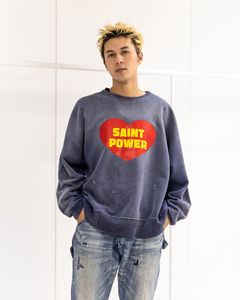 SAINT Mxxxxxx SAINT POWER CRW NECK SWT 10月25日(土)新作発売！