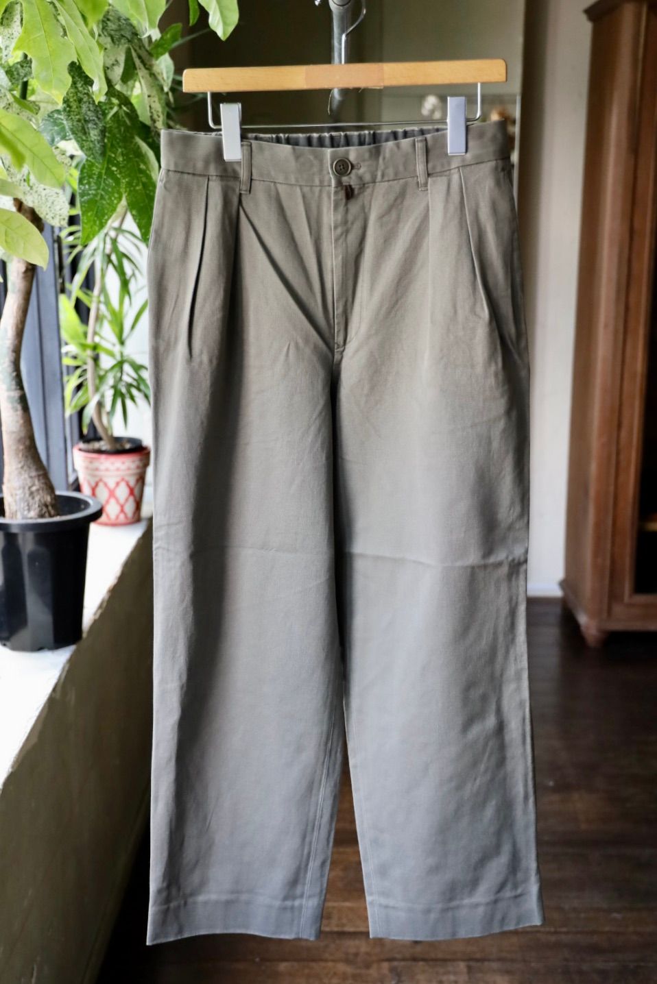 セダンオールパーパス FW25 Ventilation Chino Slacks(SD25F-PT04) Olive Grey