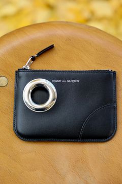 コムデギャルソン 財布 SILVER EYELET POUCH*Mサイズ(8Z-Z081-051)