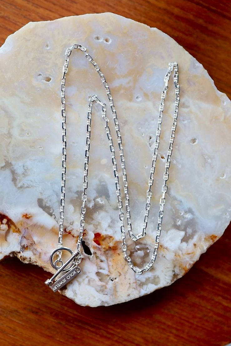 XOLO - XOLO JEWELRY ネックレス / Tiny Solid Anchor Link Necklace
