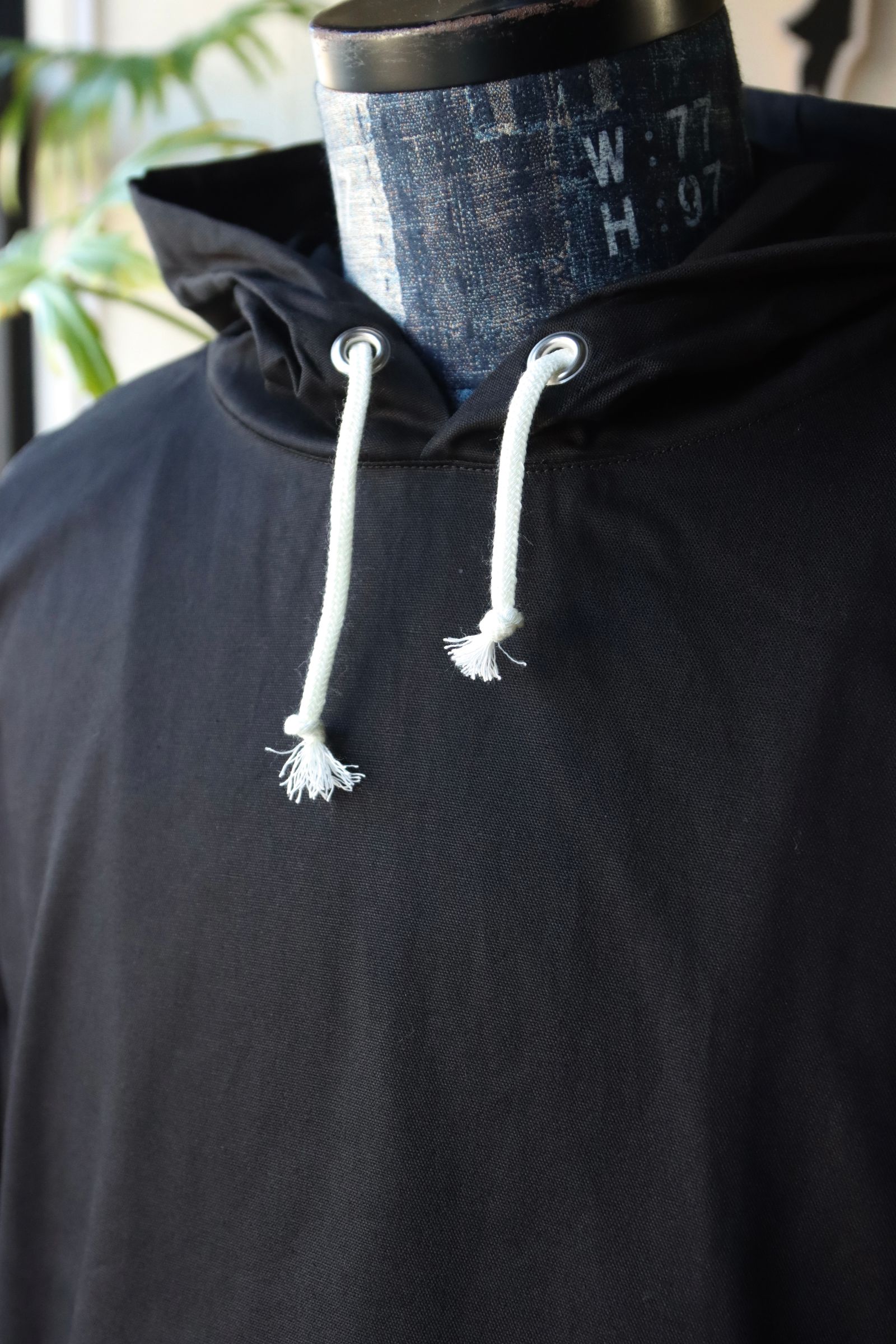 ファウンダ 25SS OXFORD HOODIE(015FD251013)BLACK