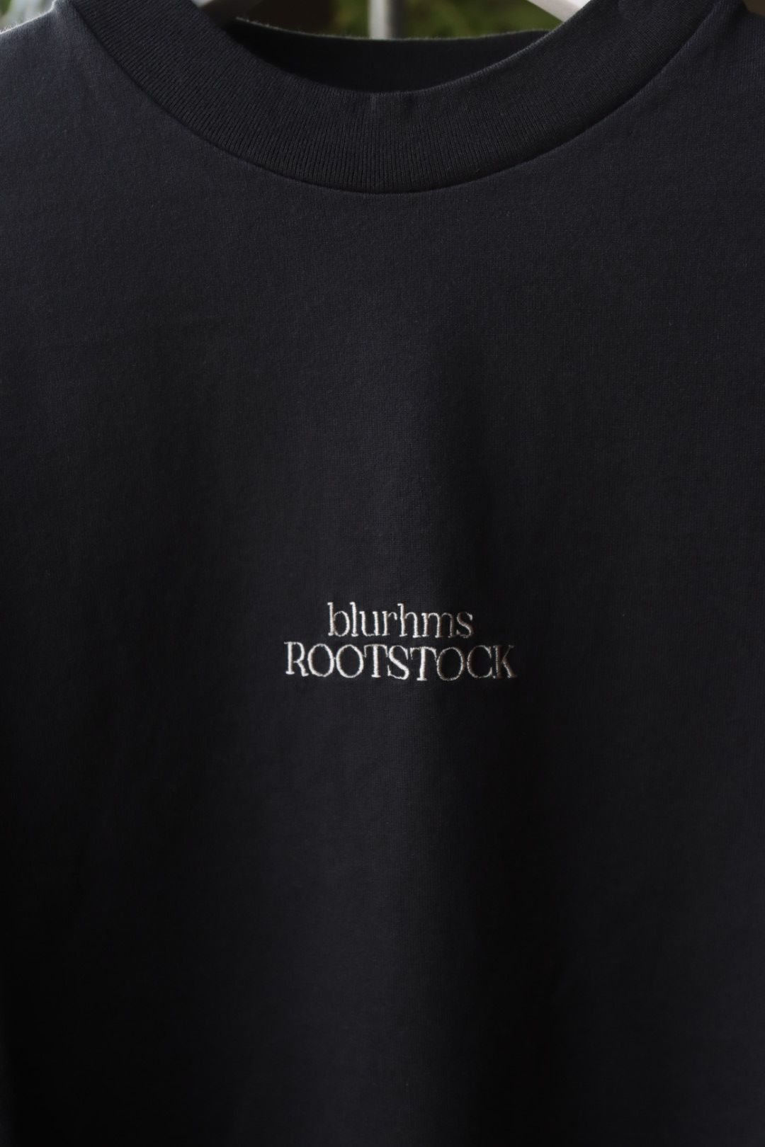blurhms - ブラームス 23SS LOGO Embroidery Tee BIG (bROOTS23S34-E 