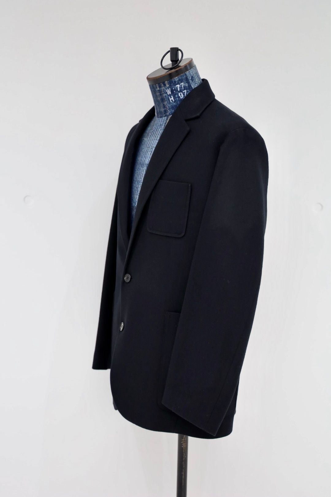 ANOTHER OFFICEアナザーオフィス Santiago Cashmere Sports Jacket(AOEFJK008)Black☆10月10日(金)新作発売！