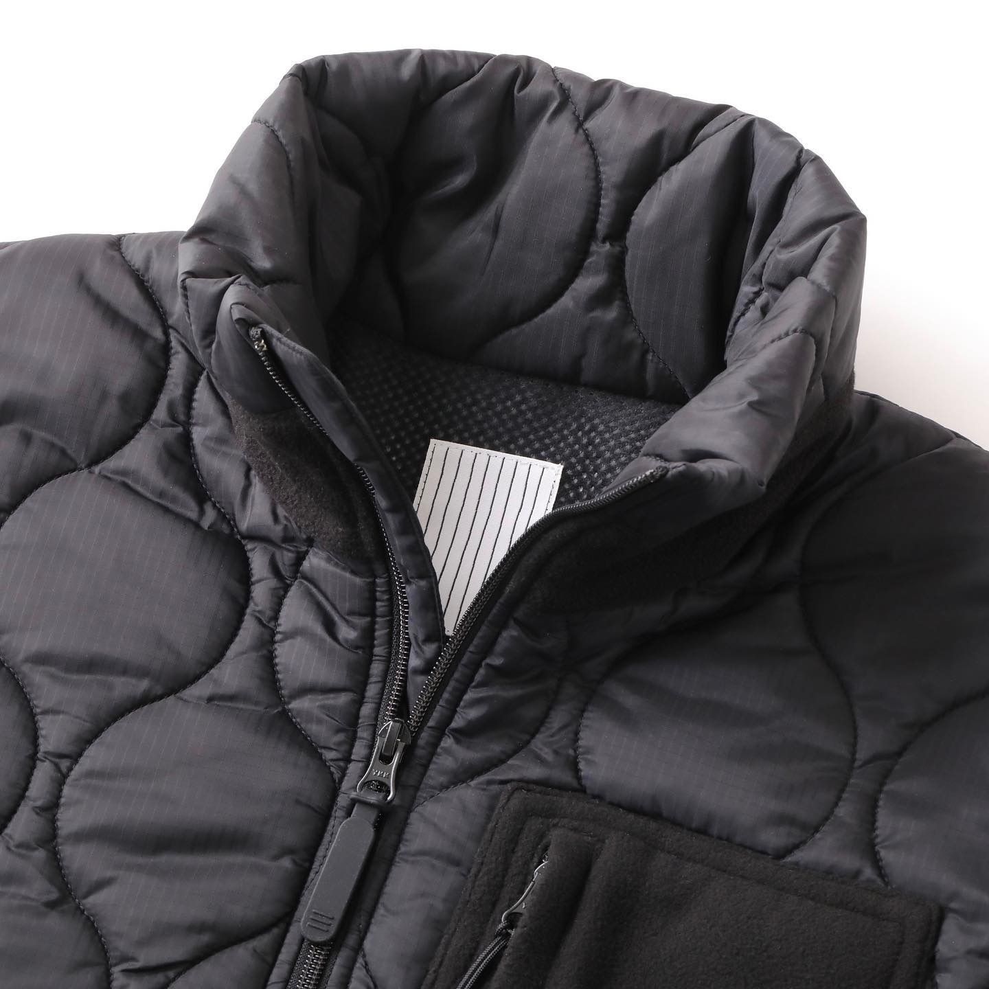 S.F.C エスエフシー 23FW SPOT QUILTED PUFF JACKET(SFCFW23SPJ01)Black×Black☆12月23日(土)発売！