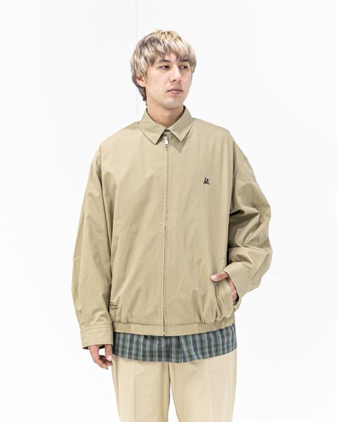 フレッシュサービス MADRAS LINED SWING TOP BLOUSON (FSC261-30294)BEIGE★2月14日(土)発売