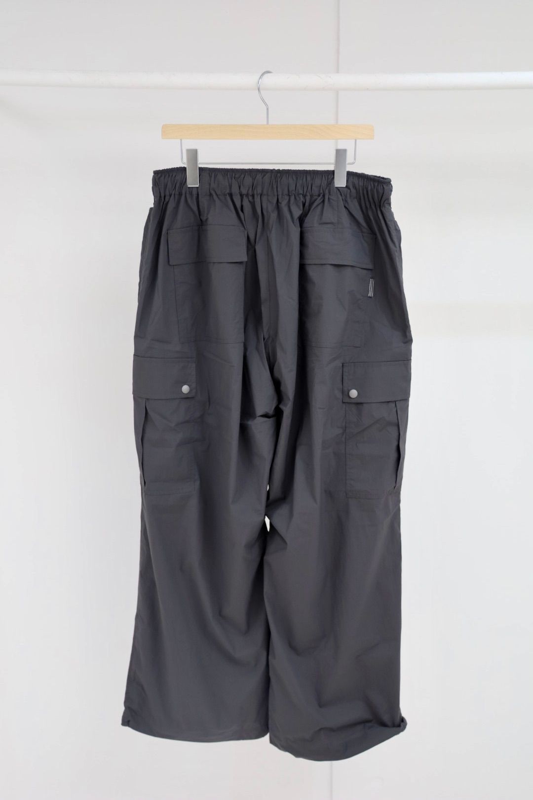 S.F.C 25FW エスエフシー PARACHUTE CARGO PANTS (SFCFW25P05)Charcoal