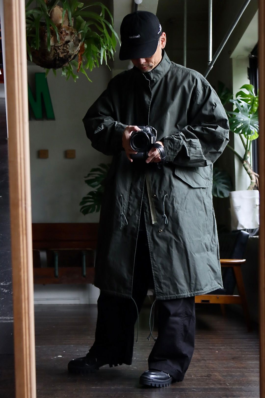 A.PRESSE 22FW M-65 Mods Coatスタイル.2022.8.31.
