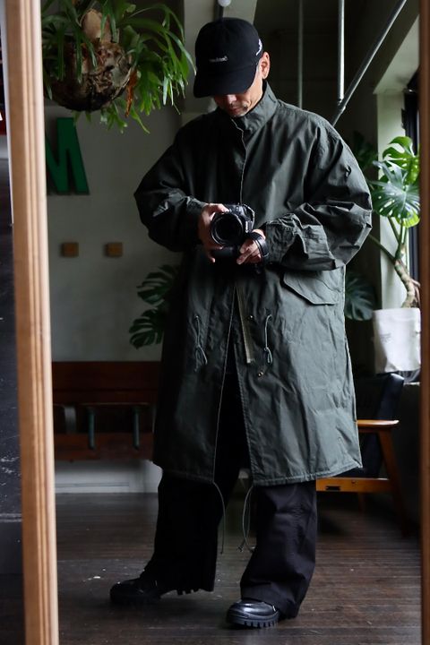 A.PRESSE 22FW M-65 Mods Coatスタイル.2022.8.31.