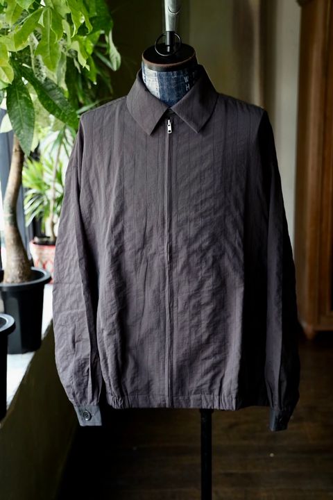 S.F.C 25FW エスエフシー STITCHED NYLON SWING TOP(SFCFW25J04)D.Grey☆9月20日(土)発売！