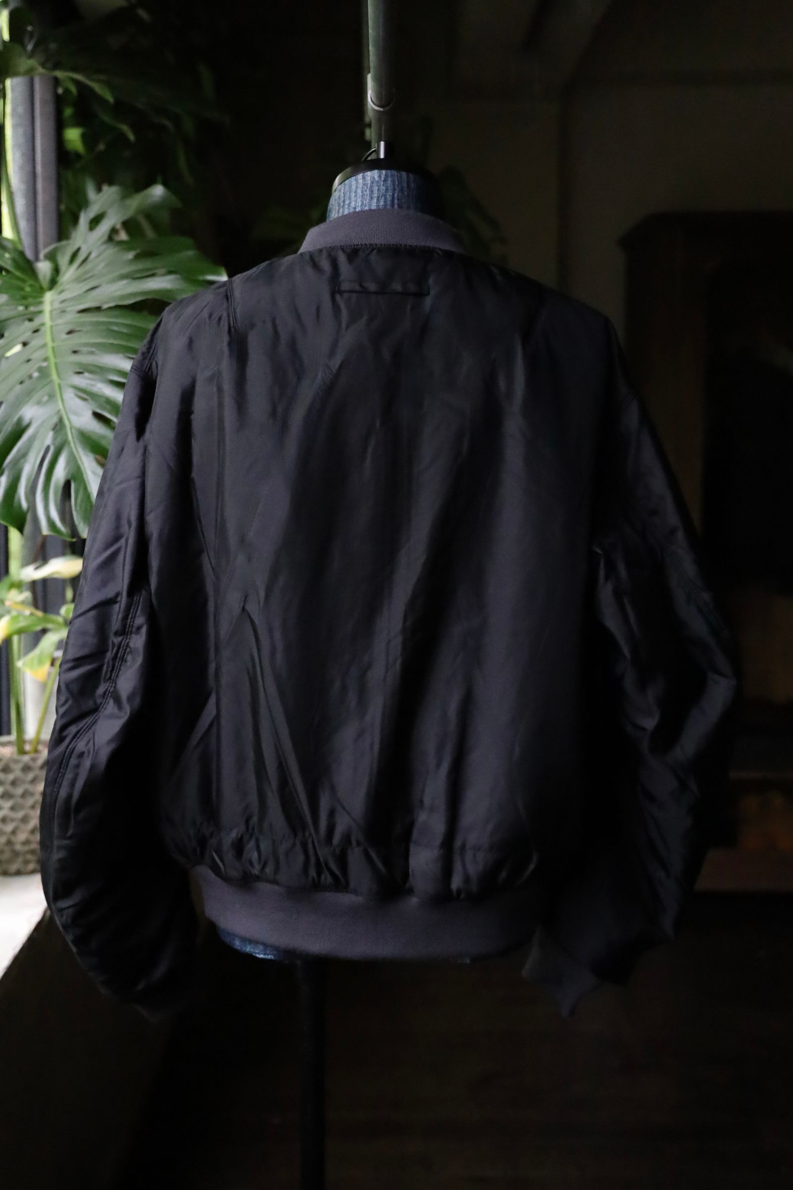 セダンオールパーパス FW24 Reversible CORDURA Flight Jacket(SD24F-JK05) Wolf Grey × Black