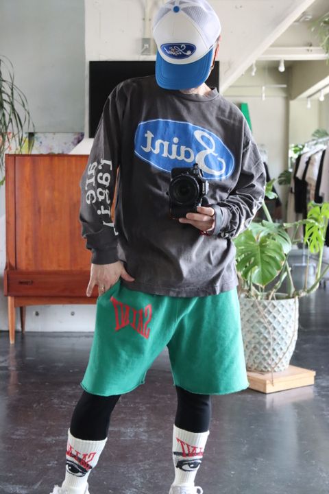 ©SAINT M×××××× LS TEE TWAR"BLACK"style.