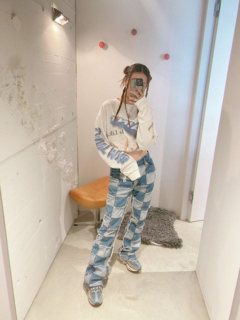 セントマイケル HEART CKIE LS TEE style.2024.8.22