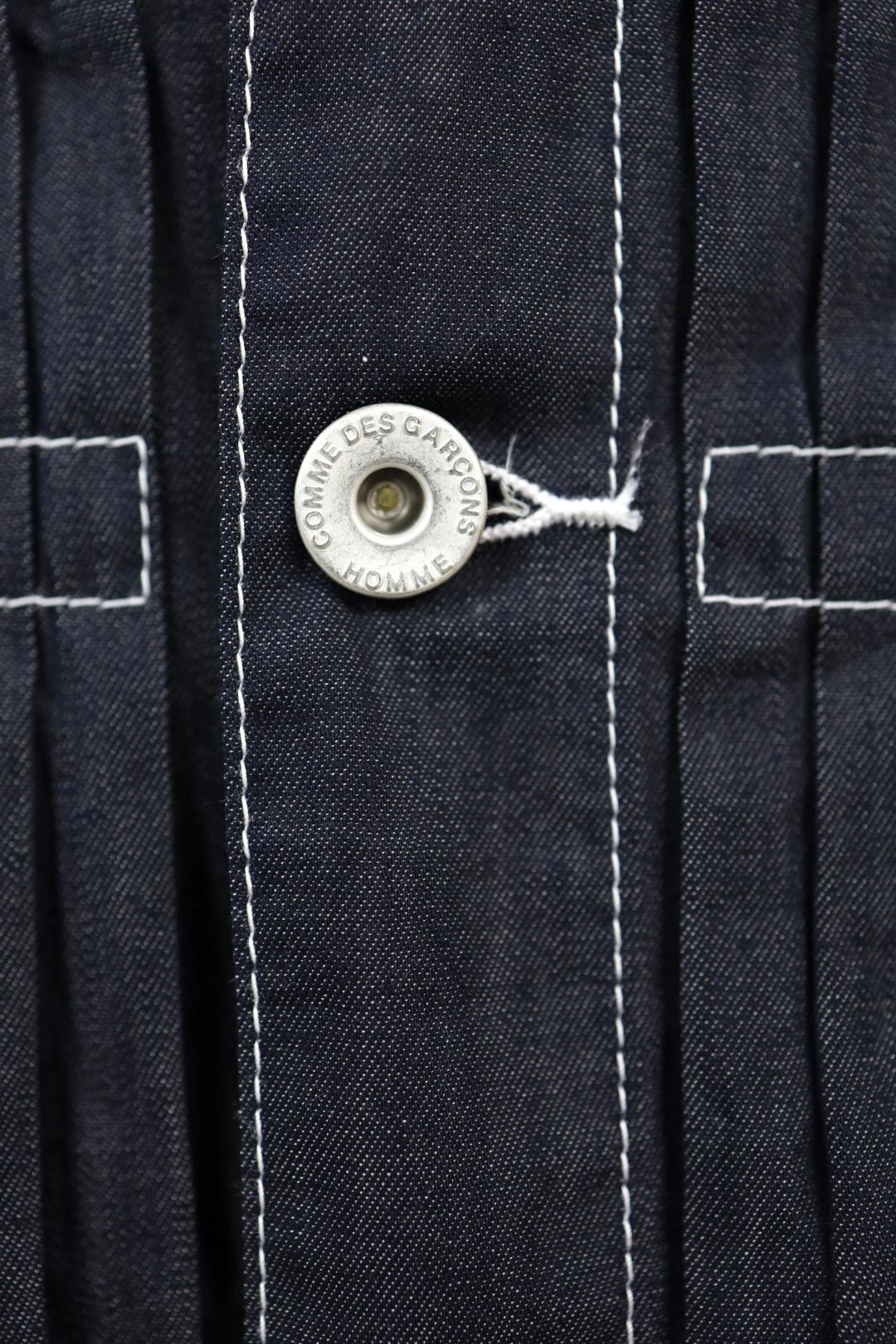 コムデギャルソンオム26SS 綿ライトオンスデニム半袖シャツ(HQ-B018-051)INDIGO☆4月3日(金)発売！