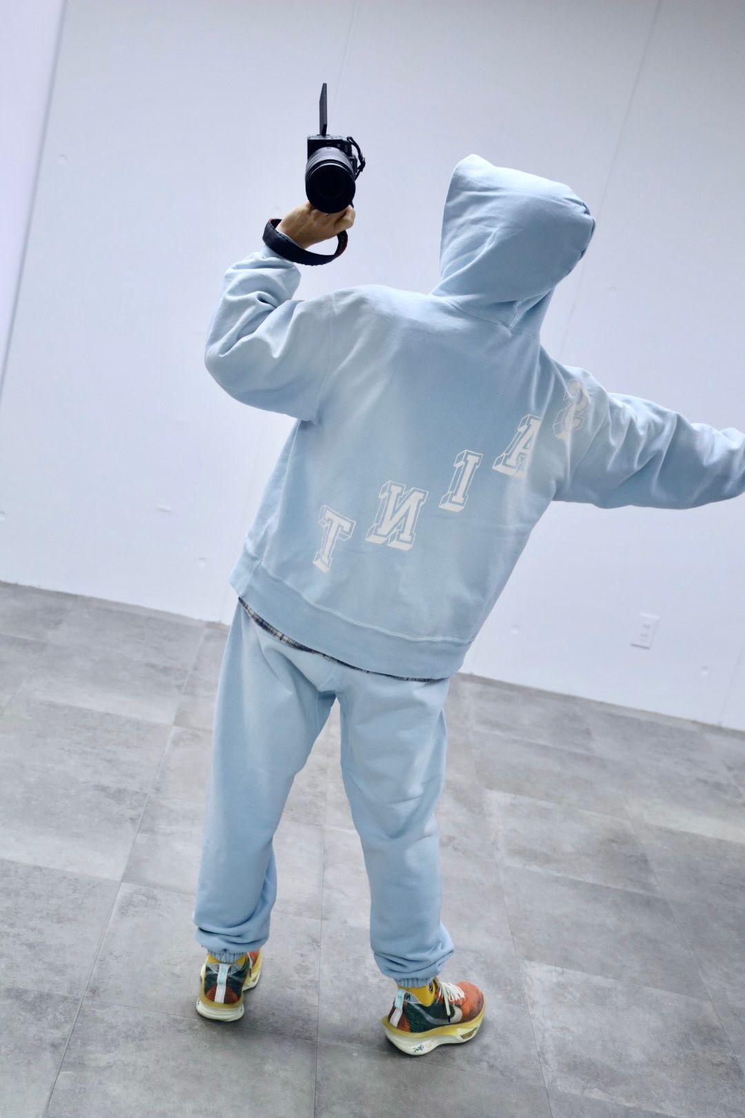 セントマイケル 26SS BABY MICHAEL HOODIE(SM-MK8-0000-059)SKY BLUE