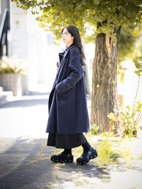 tao 26FW ウールツイル先染 製品縮絨コート style.2026.10.5