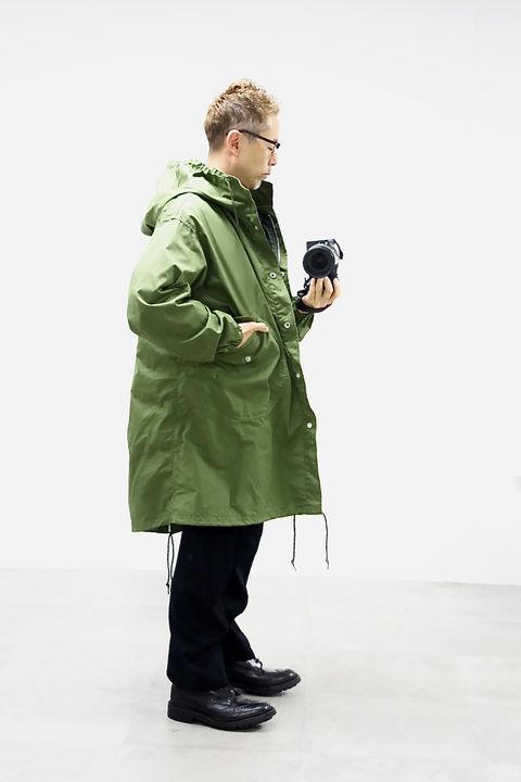 COMME des GARCONS HOMME 26FW リバーシブルモッズコートスタイル