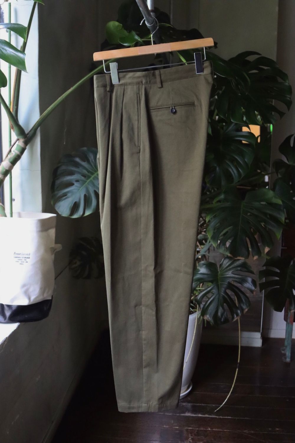 A.PRESSE - アプレッセ22FW Chino Trousers (22AAP-04-06H)OLIVE※8月11日発売 | mark