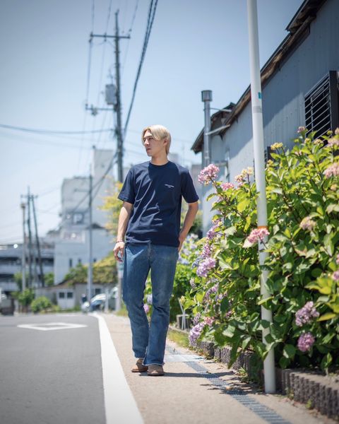 コムデギャルソンオム 24SS ロゴプリントTシャツ style 2024.6.17