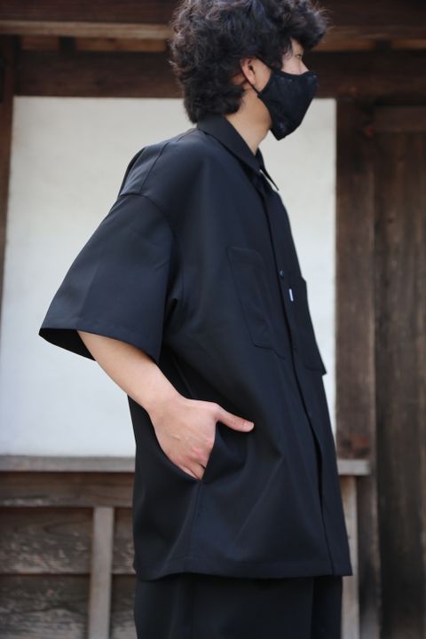 Yohji Yamamoto×NewEra MASK FACE COVERINGSマスクYohji Yamamotoスカル&ローズブラック style. 2021.06.25.
