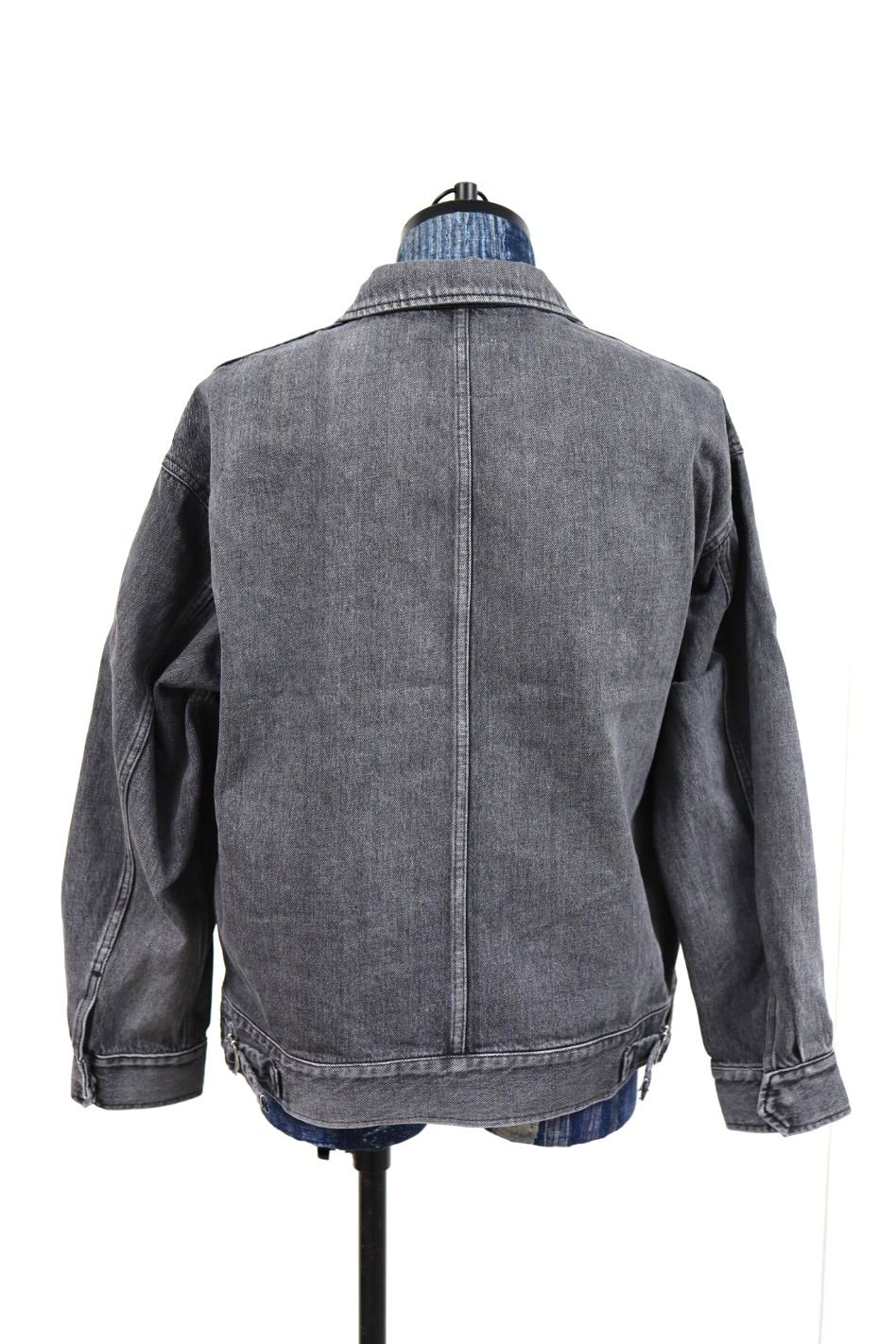 グラフペーパー Selvage Denim Zip Jacket(GU261-20056LB) BLACK_LIGHT FADE★1月24日(土)発売！